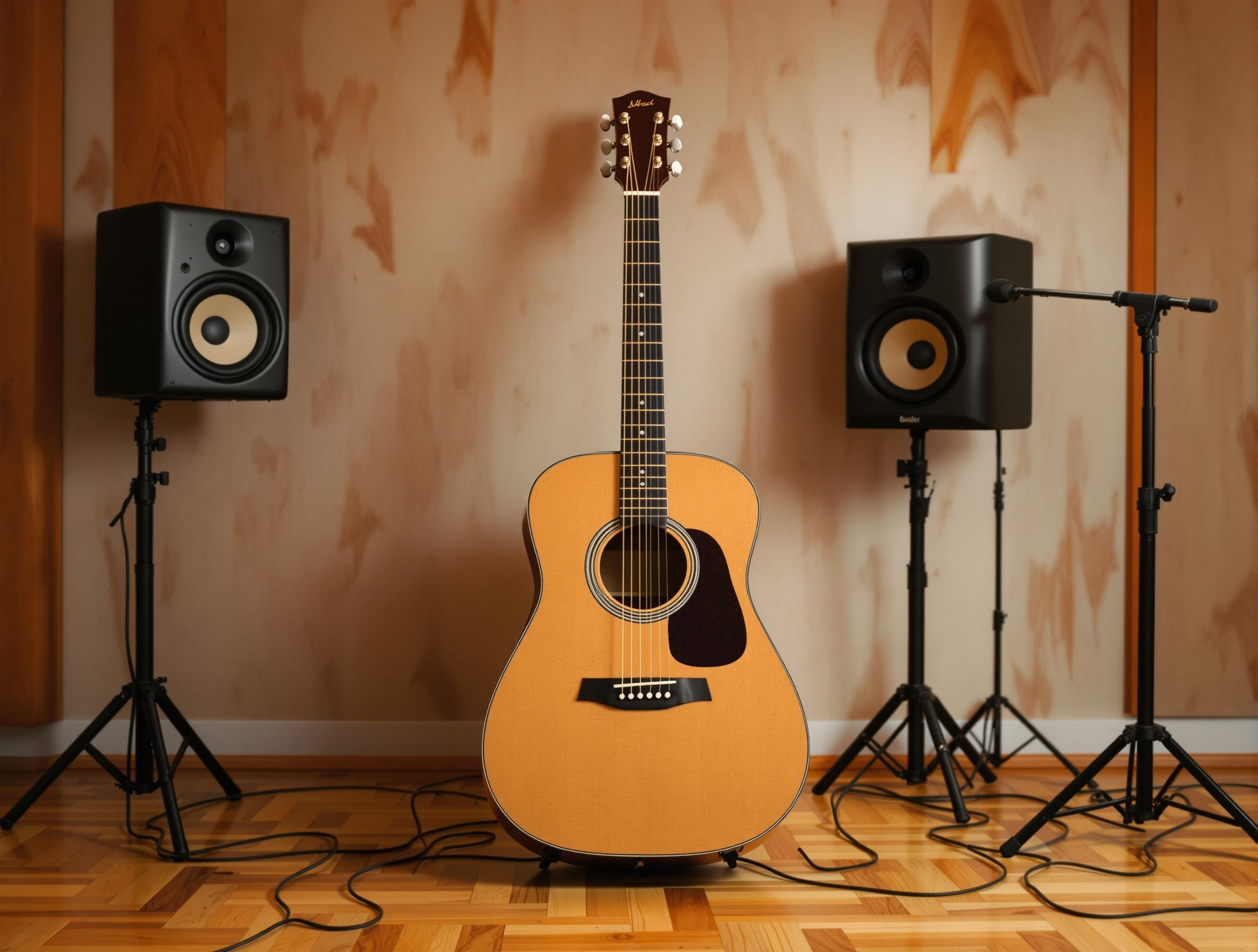 La production de guitares acoustiques