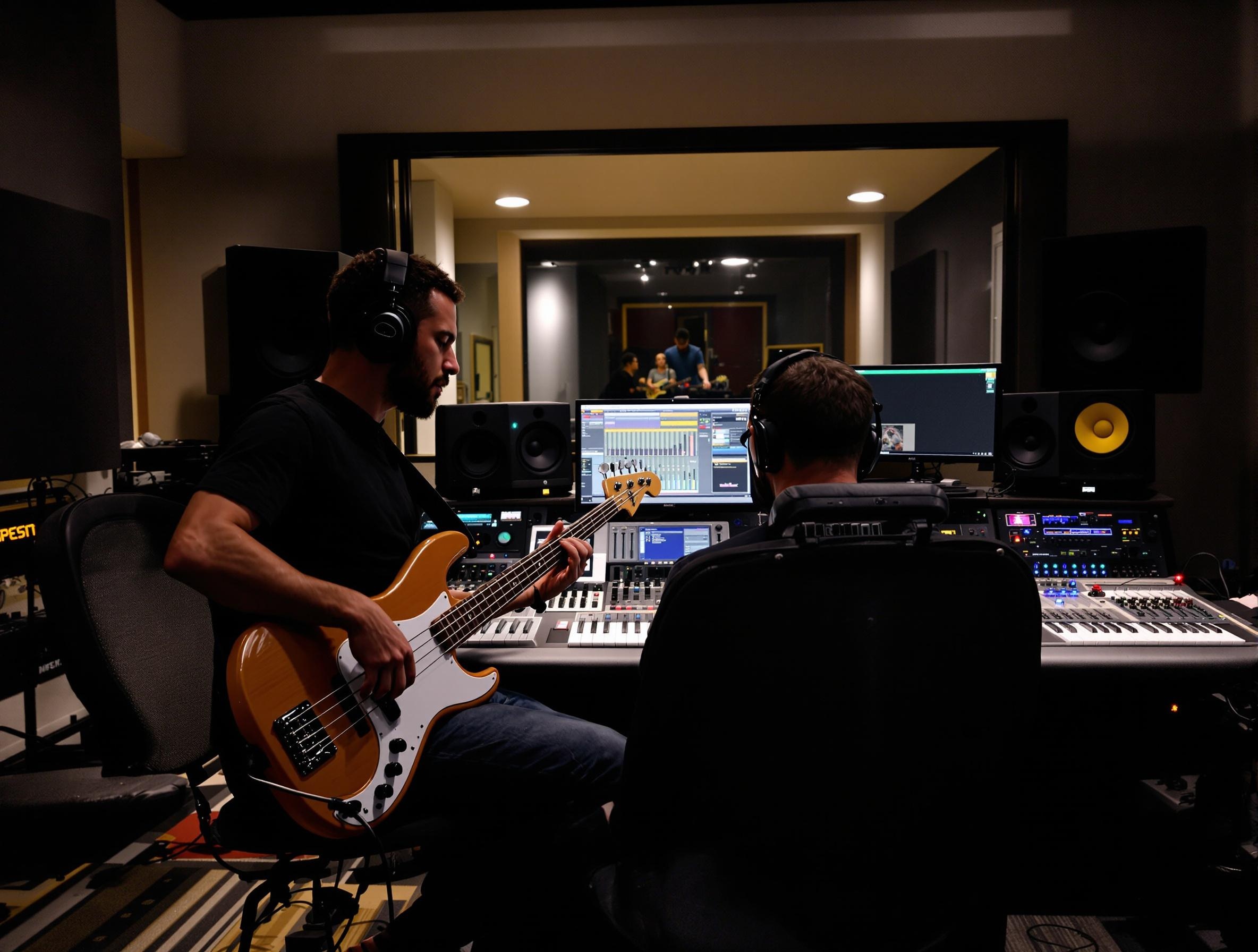 L’enregistrement des basses