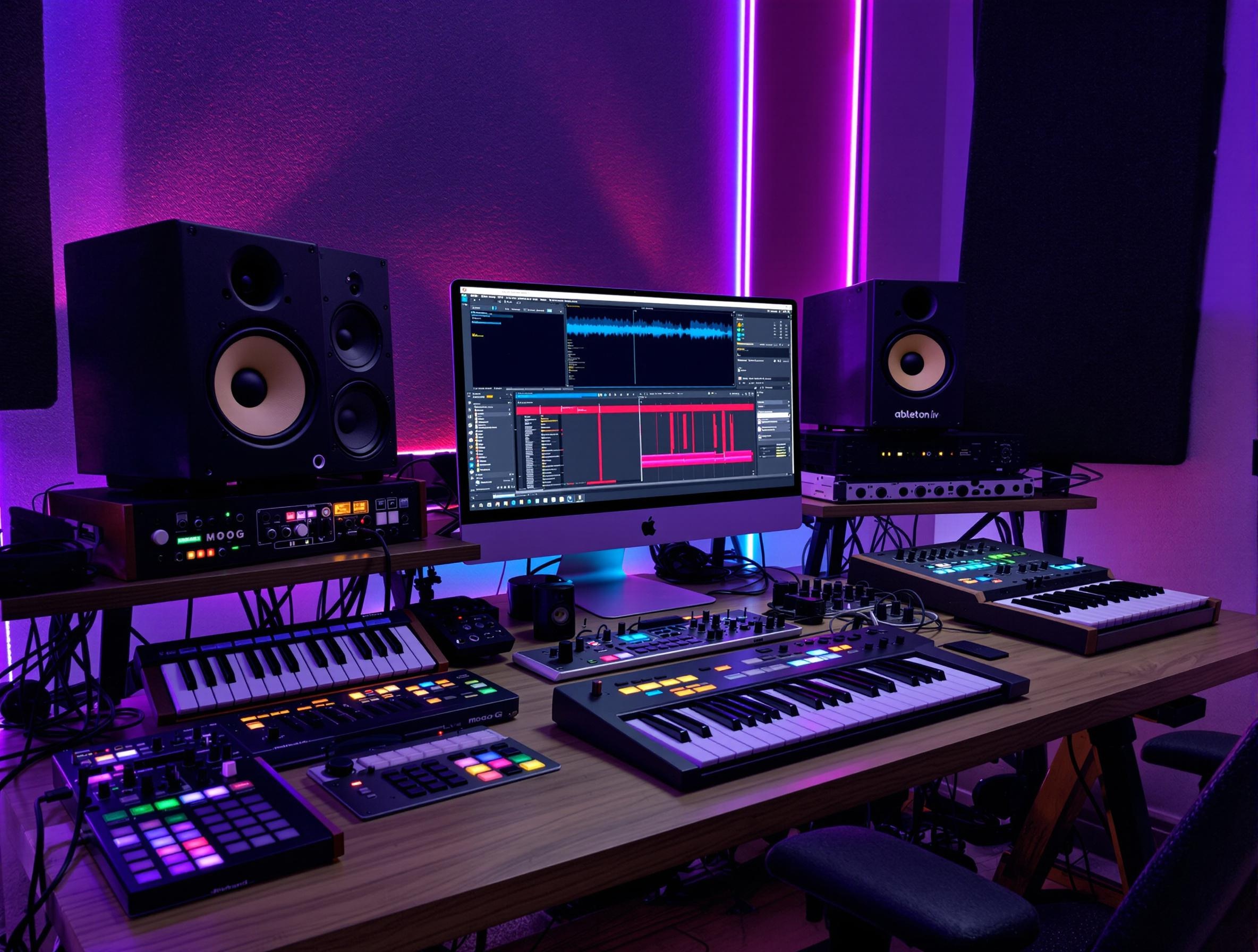 La production de musique électronique
