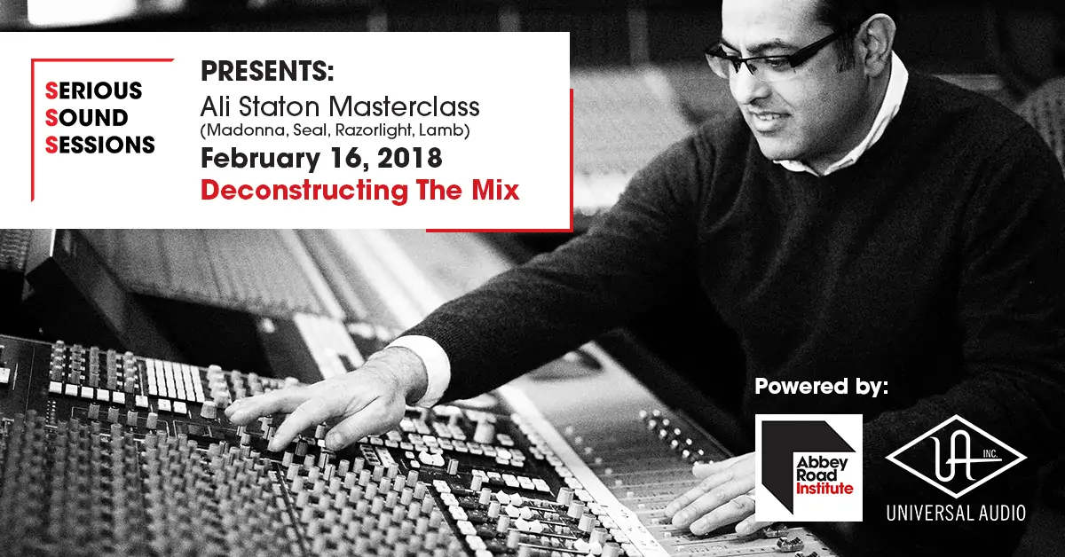 Ali Staton Masterclass at Serious Sound Sessions