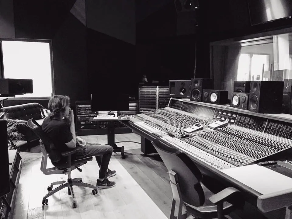 Ethan Frantz (TRIP) in the studio