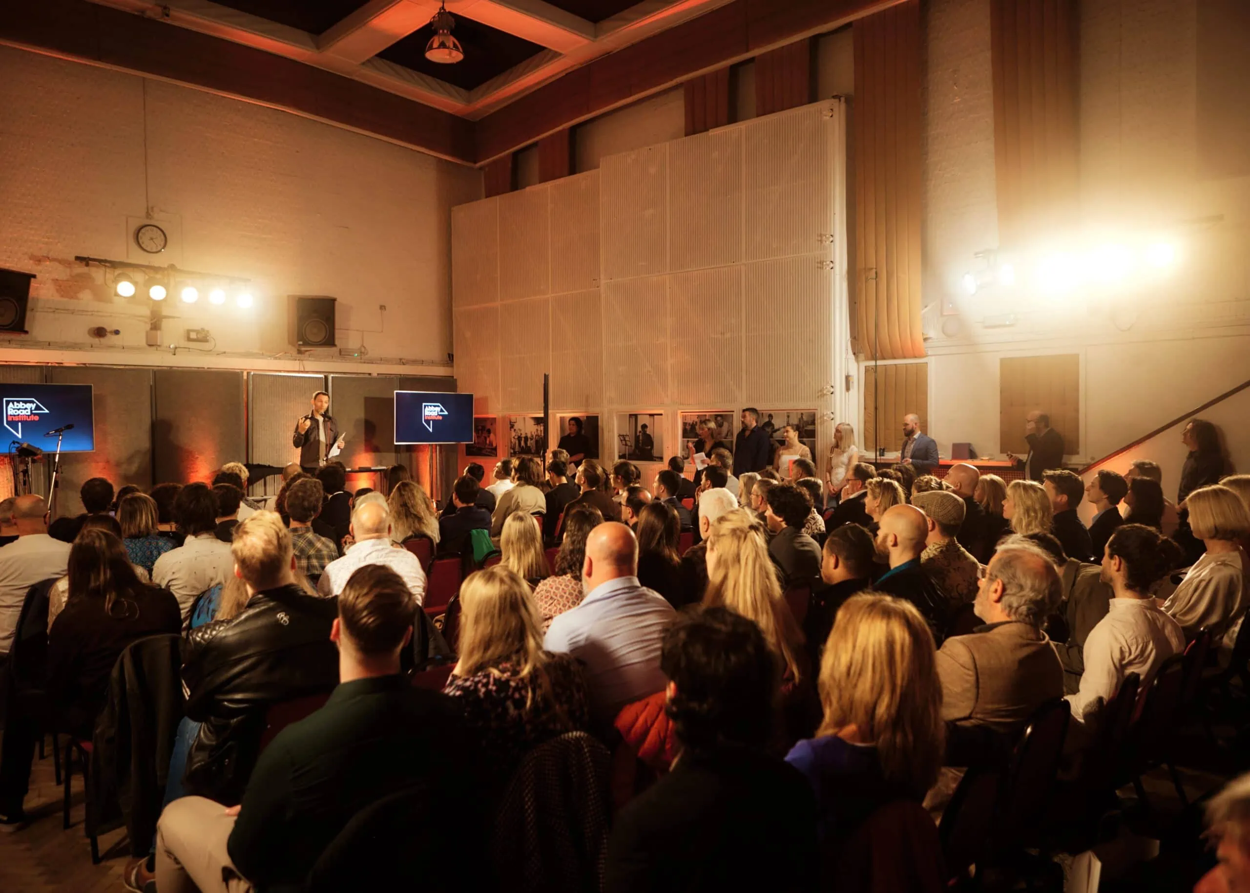 Welcome speech at Abbey Road Studios Studio 2