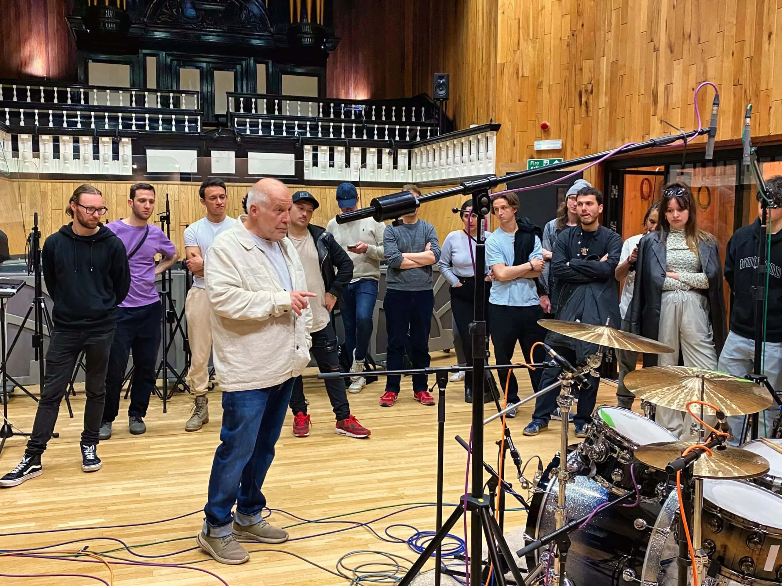 Masterclass with Haydn Bendall at Angel Studio 1