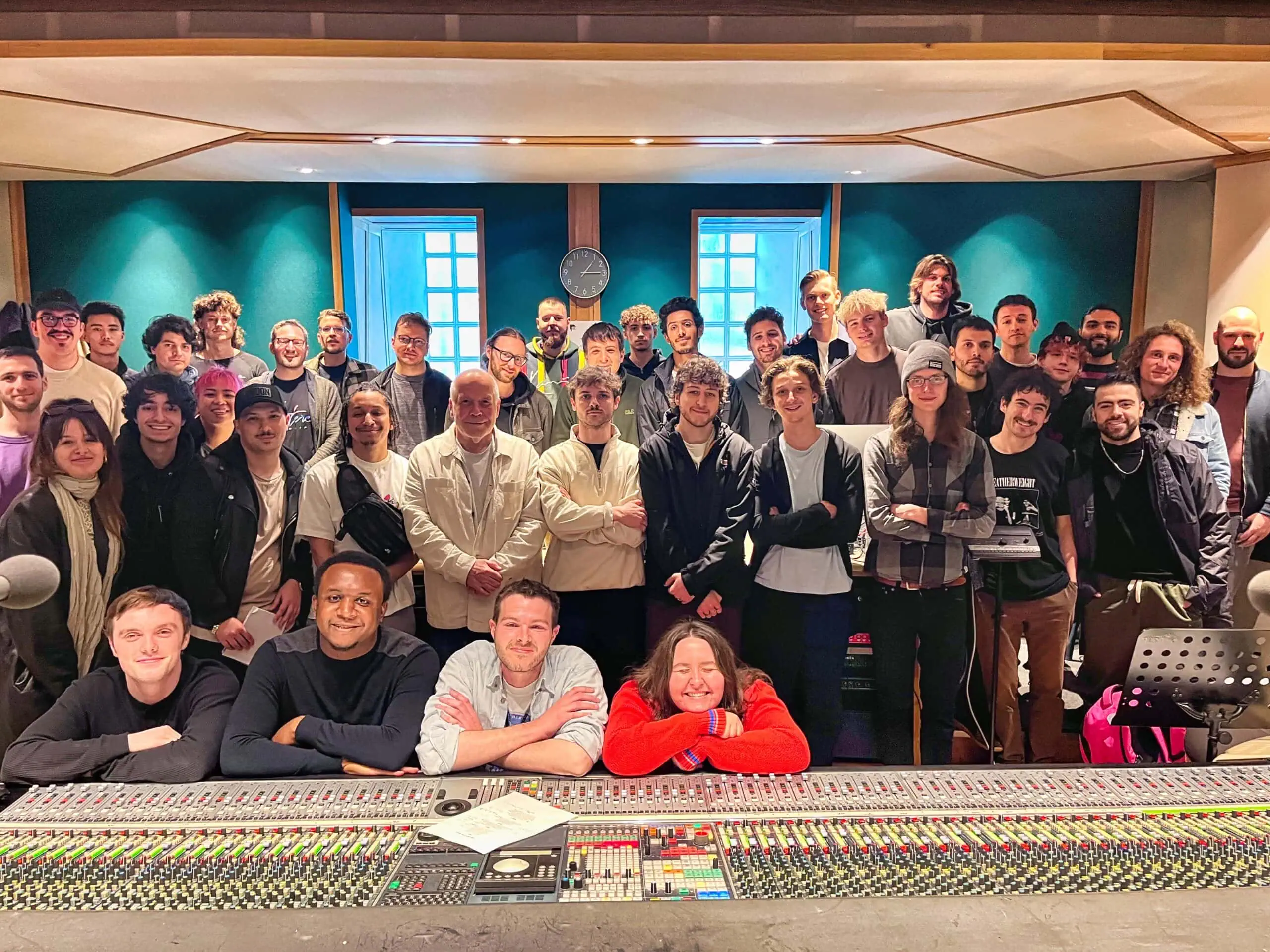 International Abbey Road Institute Graduates with Haydn Bendall