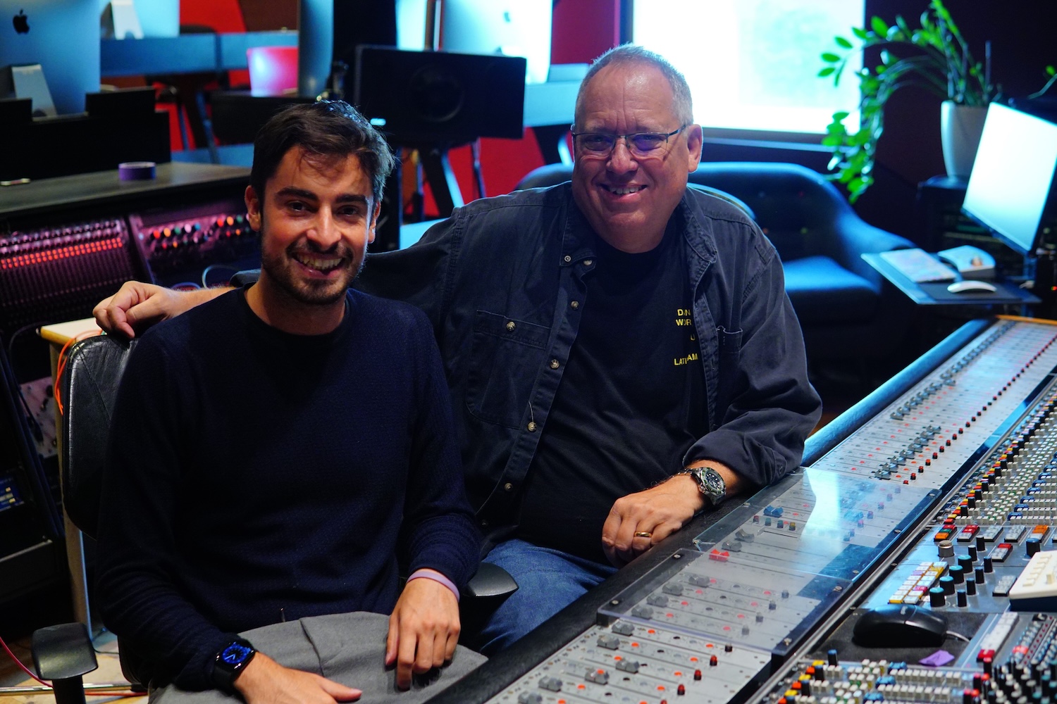 In the studio with Brand Sundberg and Alessandro Ciniero
