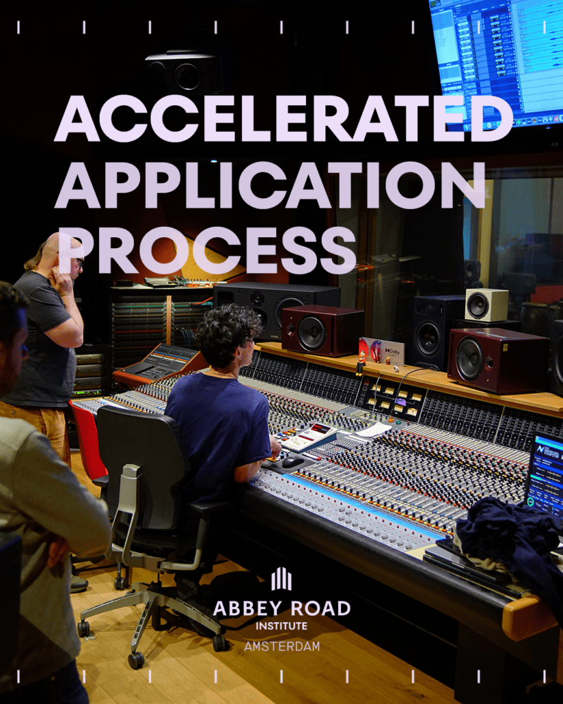 accelerated application process at abbey road institute