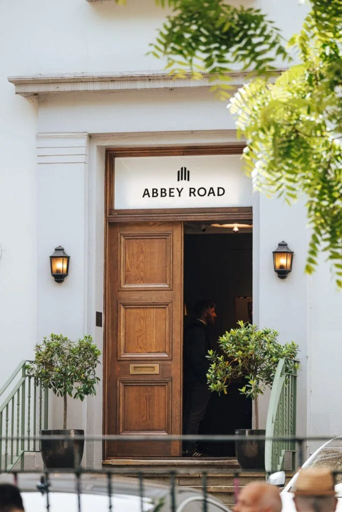 the famous abbey road studios entrance
