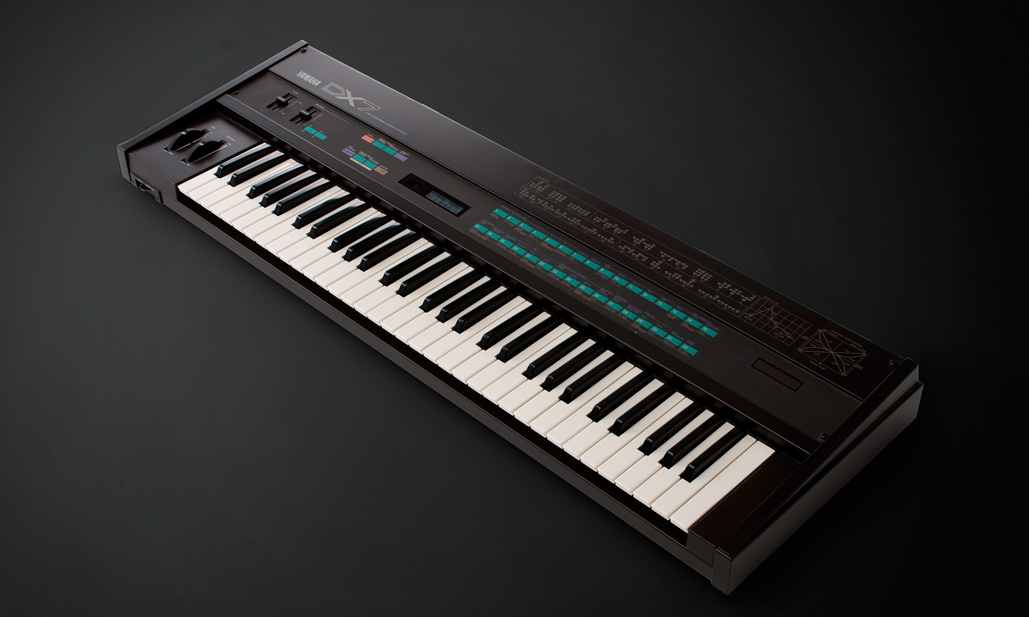 The Yamaha DX7 original product picture