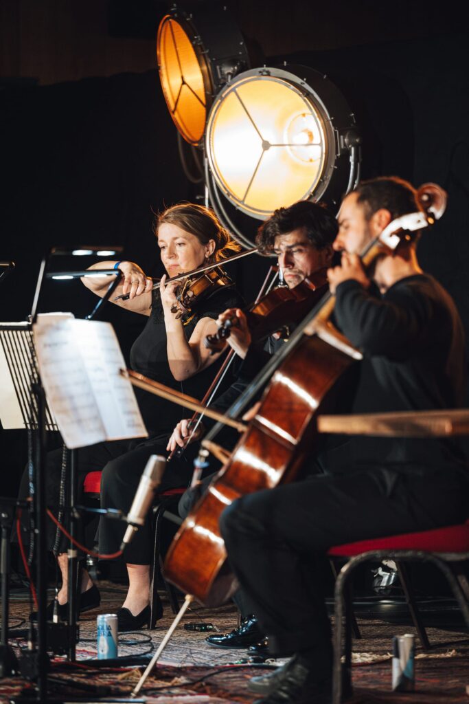 Stories from the Studios performance during graduation ceremony