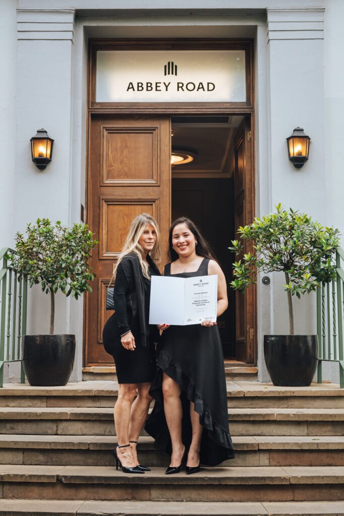 abbey road institute graduates on the famous abbey road studios steps