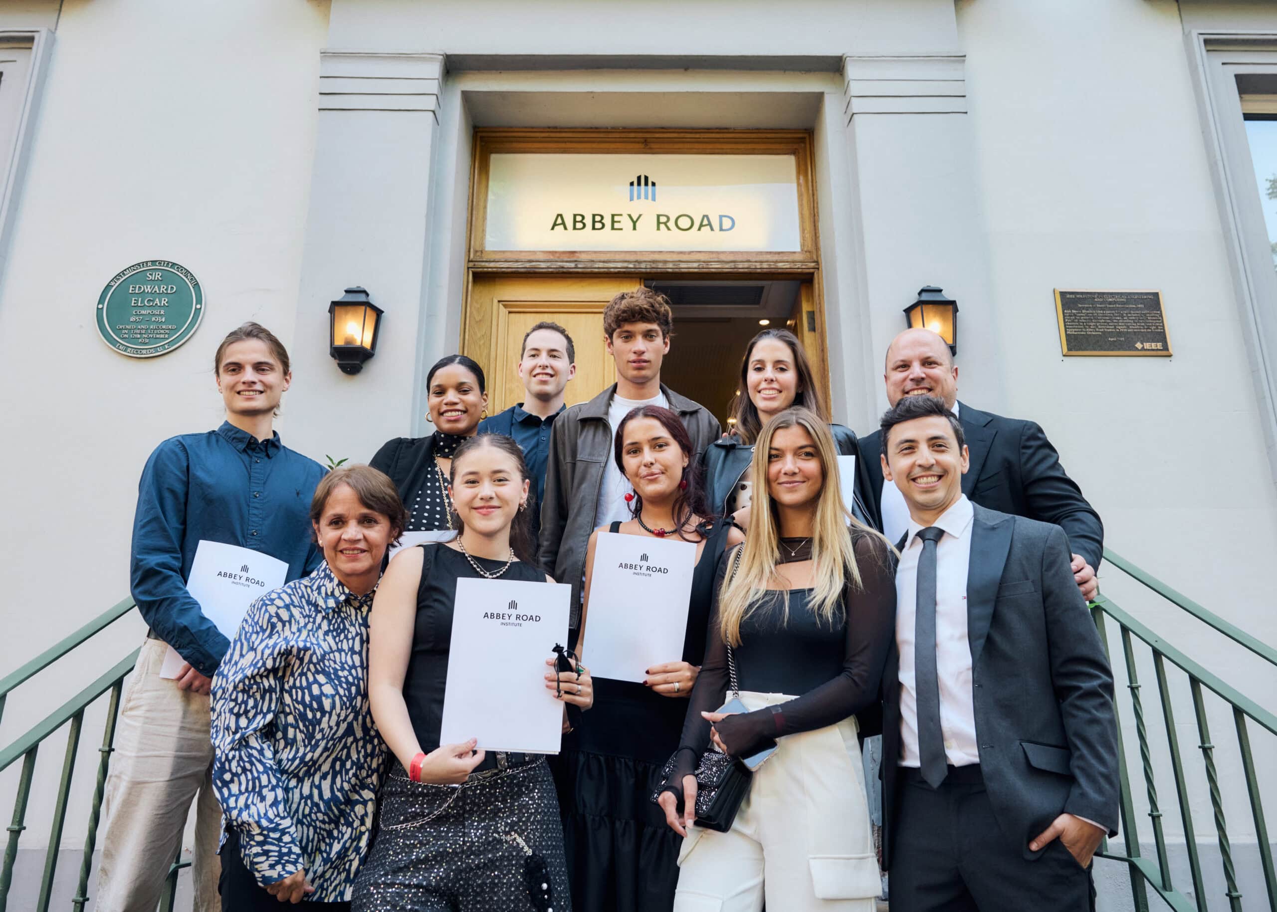 Graduation 2025 abbey road miami front steps