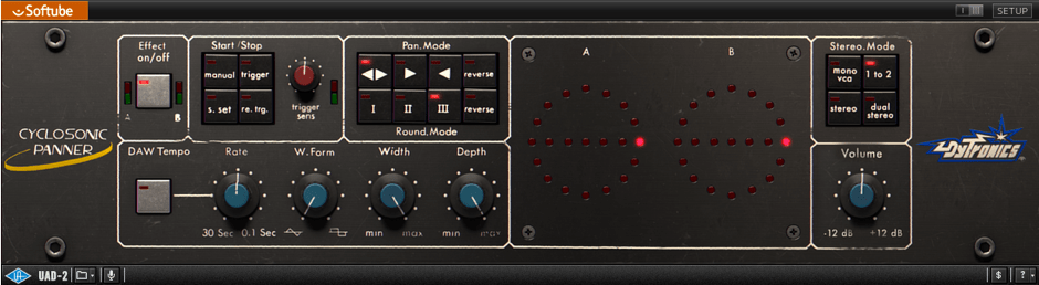 UAD Cyclosonic Panner