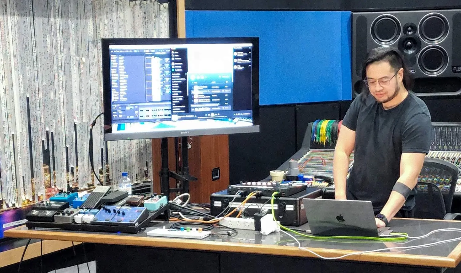 Dave Truong at a recent Abbey Road Institute Remix Workshop